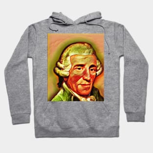 Joseph Haydn Snow Portrait | Joseph Haydn Artwork 15 Hoodie